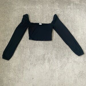 EC Sunday Best Cropped Long Sleeve Shirt - Size XS